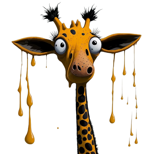 Qrious Solutions giraffe mascot